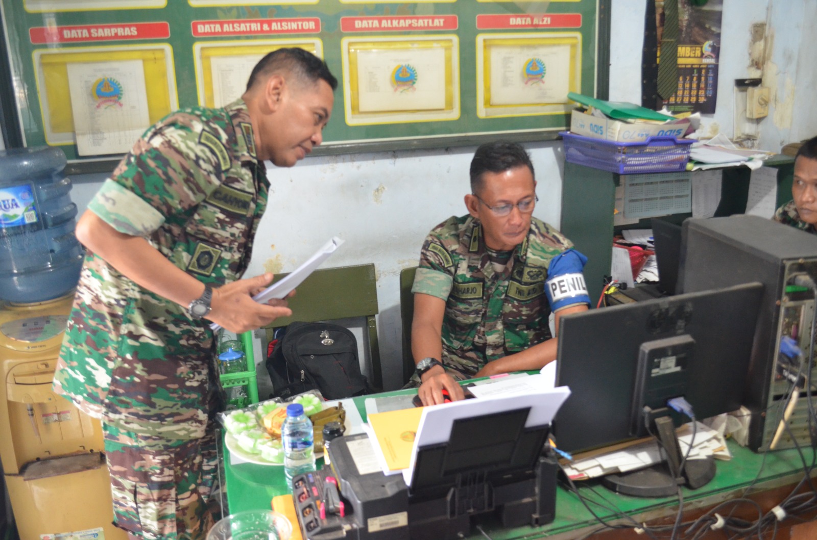 Lomba Satuan "SEJATI", Tim Penilai Dari Korem 073/Makutarama Kunjungi Kodim Kendal